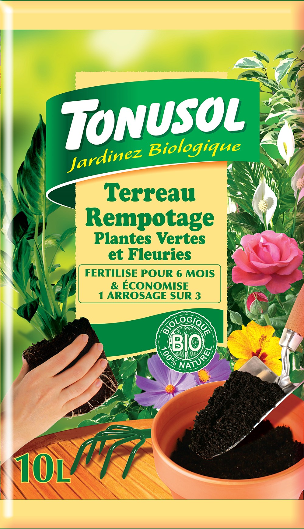 TERREAU REMPOTAGE TONUSOL 10 L